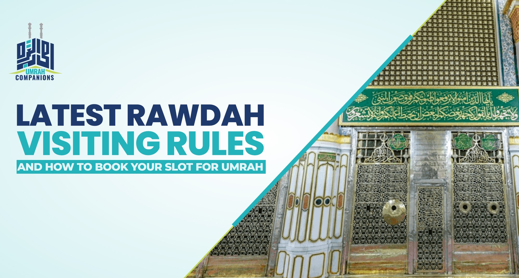 Latest Rawdah Visiting Rules and How to Book Your Slot for Umrah